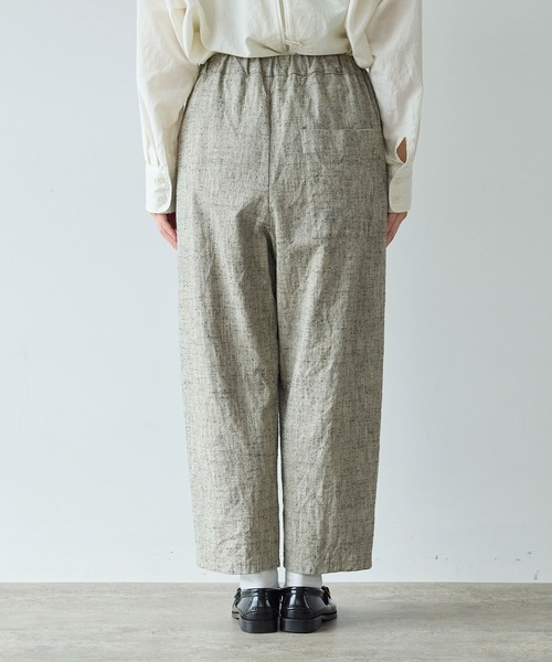 yuni（ユニ　）の「slab nep tweed　gum tack パンツ（その他パンツ・レディース・グレー・FREE）」の14枚目の写真