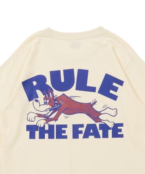 RULE THE FATE(ルールザフェイト)の「RTF DOG LONG SLEEVE TEE/TドッグロングスリーブTシャツ(Tシャツ/カットソー・メンズ・ブラック/ベージュ・2/1/0)」の8枚目の写真