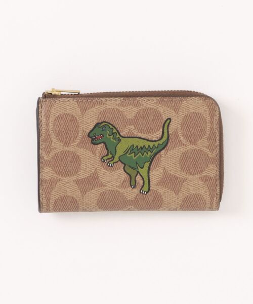 COACH（コーチ）の「【日本限定】エッセンシャル Lジップ キー ケース・シグネチャー キャンバス・レキシー（キーケース/キーアクセサリー・レディース・ベージュ系その他・ONE）」の5枚目の写真