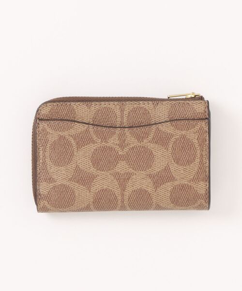 COACH（コーチ）の「【日本限定】エッセンシャル Lジップ キー ケース・シグネチャー キャンバス・レキシー（キーケース/キーアクセサリー・レディース・ベージュ系その他・ONE）」の2枚目の写真
