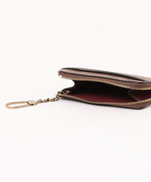 COACH（コーチ）の「【日本限定】エッセンシャル Lジップ キー ケース・シグネチャー キャンバス・レキシー（キーケース/キーアクセサリー・レディース・ベージュ系その他・ONE）」の4枚目の写真
