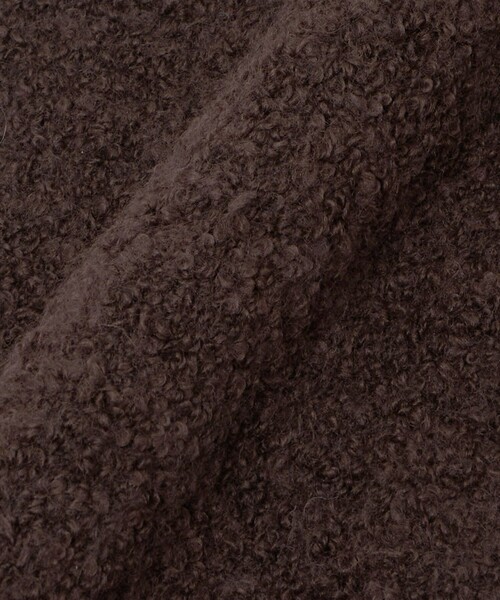 green label relaxing（グリーンレーベルリラクシング）の「ループ マフラー（マフラー・レディース・オフホワイト/ブラウン系/ライトグレー・FREE）」の8枚目の写真