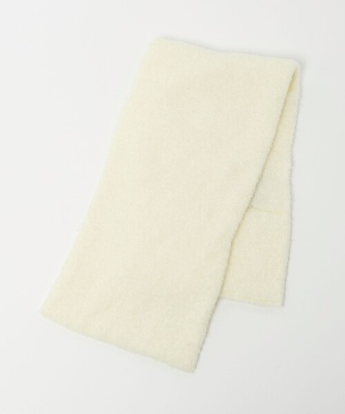 green label relaxing（グリーンレーベルリラクシング）の「ループ マフラー（マフラー・レディース・オフホワイト/ブラウン系/ライトグレー・FREE）」の10枚目の写真