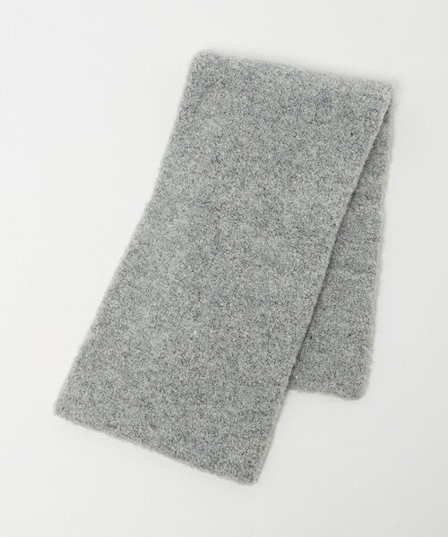 green label relaxing（グリーンレーベルリラクシング）の「ループ マフラー（マフラー・レディース・オフホワイト/ブラウン系/ライトグレー・FREE）」の13枚目の写真