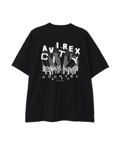 CITY COUNTRY CITY(シティーカントリーシティー)の「《AVIREX × CITY COUNTRY CITY》SIGNATURE LOGO T-SHIRT / シグネチャー ロゴ ティーシャツ / アヴィレックス / シティーカントリーシティー(Tシャツ/カットソー・メンズ・ブラック/ホワイト・SMALL/X-LARGE/MEDIUM/LARGE)」の11枚目の写真
