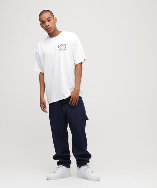 CITY COUNTRY CITY(シティーカントリーシティー)の「《AVIREX × CITY COUNTRY CITY》SIGNATURE LOGO T-SHIRT / シグネチャー ロゴ ティーシャツ / アヴィレックス / シティーカントリーシティー(Tシャツ/カットソー・メンズ・ブラック/ホワイト・SMALL/X-LARGE/MEDIUM/LARGE)」の16枚目の写真