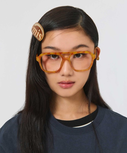 EMIS（イミス）の「LOGO AUTO HAIRPIN（バレッタ/ヘアクリップ・レディース・バーガンディー/ピンク/ブラック/ベージュ・FREE）」の6枚目の写真