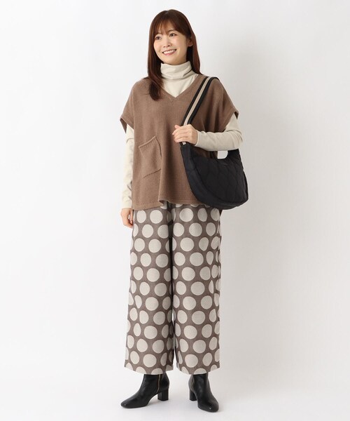 one'sterrace(ワンズテラス)の「LIZ キルティングショルダー(ショルダーバッグ・レディース・ベージュ系その他7/ブラック系8/グレー系その他7・99)」の16枚目の写真