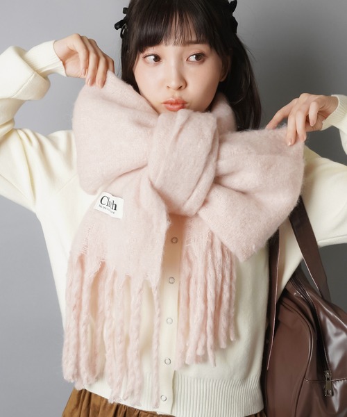 ふんわり軽く、しっかり暖かい。冬の主役級マフラー（マフラー