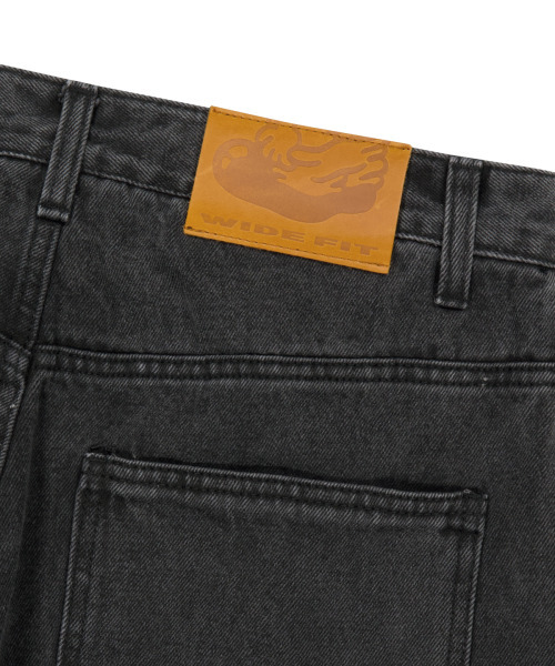 WKNDRS（ウィーキャンドース）の「DRAGGY WORK PANTS (BLACK)（デニムパンツ・レディース・その他・SMALL/MEDIUM/LARGE/X-LARGE）」の6枚目の写真