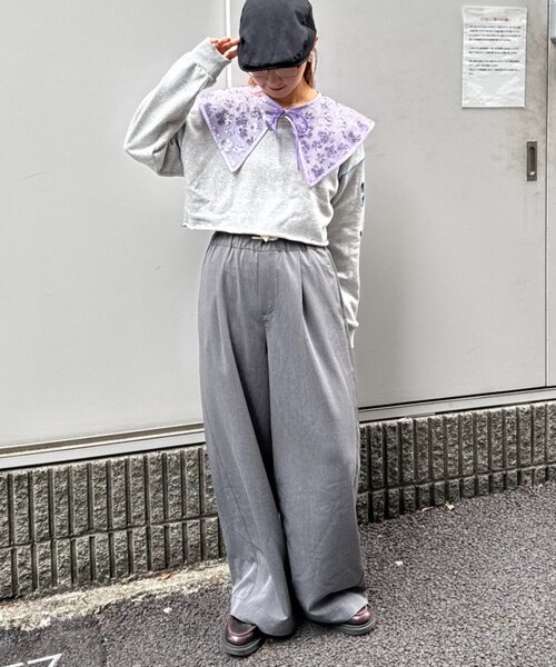 HELLO.SANFRANCISCO(ハローサンフランシスコ)の「■【HELLO.SANFRANCISCO/ハローサンフランシスコ】スパンコール付け衿(付け襟・レディース・サックスブルー/パープル/グリーン・ONE SIZE)」の15枚目の写真