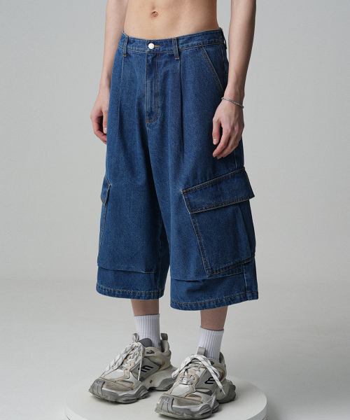 AVANDRESS（アバンドレス ）の「Side Big Denim Shorts CAMO（その他パンツ・レディース・カーキ・MEDIUM/LARGE/XX-SMALL/X-SMALL/SMALL）」の9枚目の写真