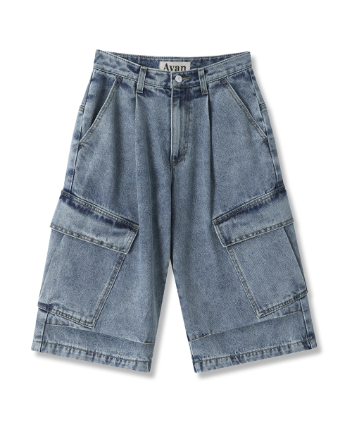AVANDRESS（アバンドレス ）の「Side Big Denim Shorts CAMO（その他パンツ・レディース・カーキ・MEDIUM/LARGE/XX-SMALL/X-SMALL/SMALL）」の16枚目の写真