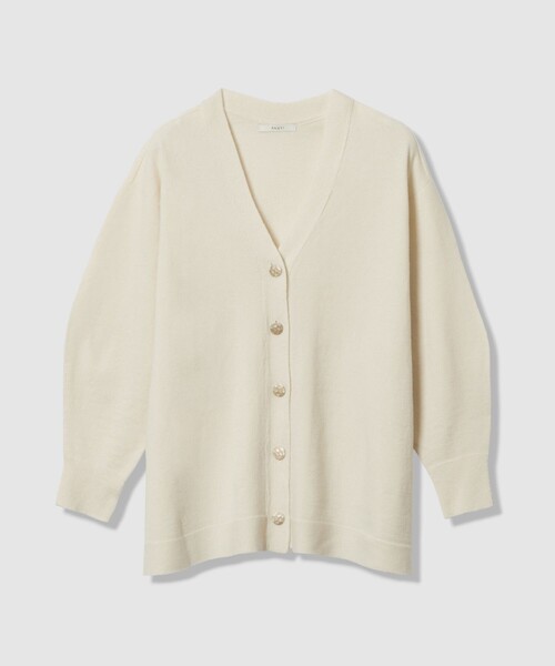 ANAYI（アナイ）の「メリノウールベルト付き カーディガン（カーディガン/ボレロ・レディース・ネイビー/オフホワイト/モカ・38/36）」の22枚目の写真