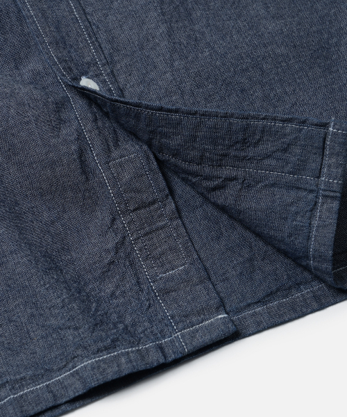 FRIZMWORKS(フリズムワークス)の「CHAMBRAY BIG POCKET HALF SHIRT _ INDIGO(シャツ/ブラウス・メンズ・その他・X-LARGE/LARGE/MEDIUM/SMALL)」の7枚目の写真