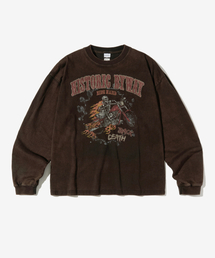 MOT SERIES LONG SLEEVE(DEATH TRACK)_VINTAGE BLACK