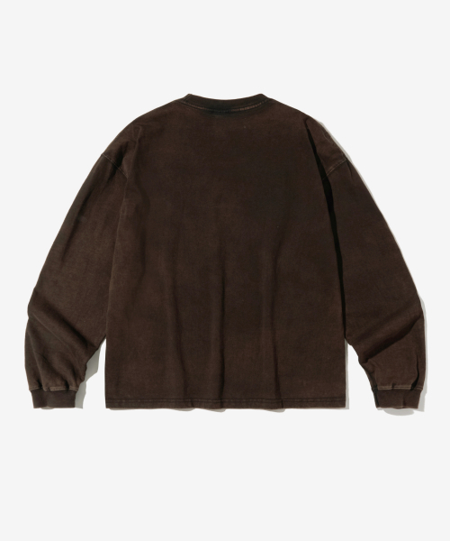 OUTSTANDING(アウトスタンディング)の「MOT SERIES LONG SLEEVE(DEATH TRACK)_VINTAGE BLACK(Tシャツ/カットソー・メンズ・その他・MEDIUM)」の2枚目の写真
