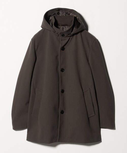 A DAY IN THE LIFE UNITED ARROWS（アデイインザライフユナイテッドアローズ）の「ニットメルトン フードコート-防風-＜A DAY IN THE LIFE＞（その他アウター・メンズ・ブラウン系/オリーブ/ネイビー・M/S/L）」の2枚目の写真