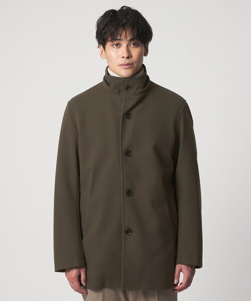 A DAY IN THE LIFE UNITED ARROWS（アデイインザライフユナイテッドアローズ）の「ニットメルトン フードコート-防風-＜A DAY IN THE LIFE＞（その他アウター・メンズ・ブラウン系/オリーブ/ネイビー・M/S/L）」の11枚目の写真