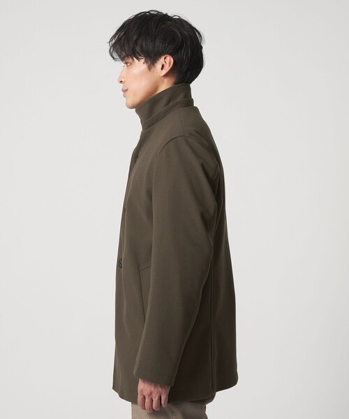 A DAY IN THE LIFE UNITED ARROWS（アデイインザライフユナイテッドアローズ）の「ニットメルトン フードコート-防風-＜A DAY IN THE LIFE＞（その他アウター・メンズ・ブラウン系/オリーブ/ネイビー・M/S/L）」の12枚目の写真