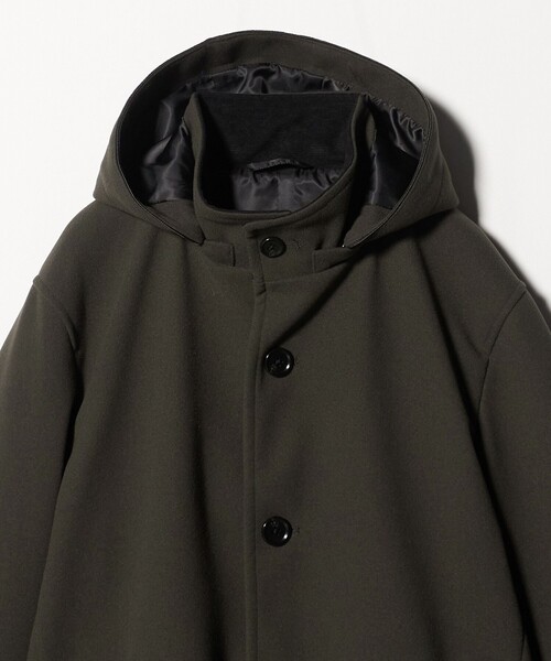 A DAY IN THE LIFE UNITED ARROWS（アデイインザライフユナイテッドアローズ）の「ニットメルトン フードコート-防風-＜A DAY IN THE LIFE＞（その他アウター・メンズ・ブラウン系/オリーブ/ネイビー・M/S/L）」の4枚目の写真