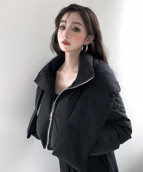 VEILA(ヴェイラ)の「ダウンジャケット(ダウンベスト・レディース・ブラック・S/M)」の13枚目の写真