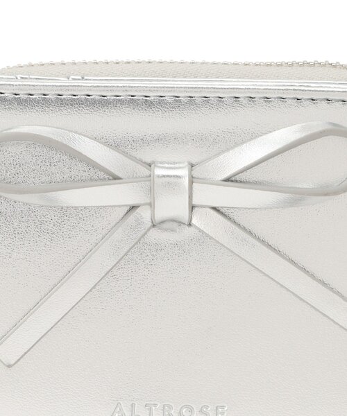 Ober Tashe(オーバータッシェ)の「【新生活・新学期】リボン二つ折り財布(財布・レディース・ブラック/シルバー/レッド系1・FREE)」の9枚目の写真