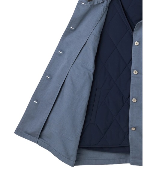 FELICITY（フェリシティ）の「Pocket Work Jacket（その他アウター・レディース・ブルー/ベージュ・2）」の8枚目の写真