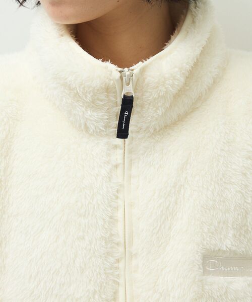 Champion（チャンピオン）の「■別注Champion シェルパフリースベスト（ベスト・レディース・オフホワイト/ブラック/ライトパープル・FREE）」の11枚目の写真