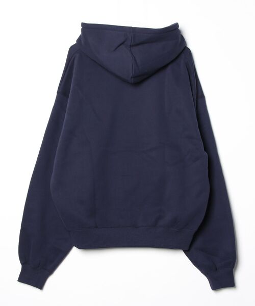 My sugar Babe（マイシュガーベイブ）の「Assort check logo hoodie（パーカー・メンズ・ピンク/ネイビー系/オフホワイト・MEDIUM/LARGE）」の4枚目の写真