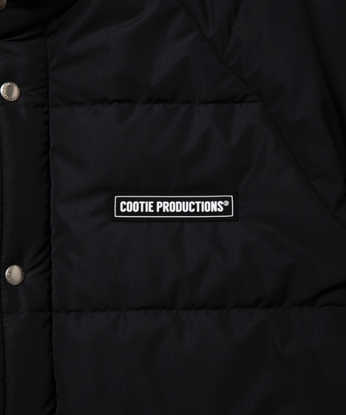 COOTIE PRODUCTIONS(クーティープロダクションズ)の「Error Fit Padded Racing Jacket(ブルゾン・メンズ・ブラック・MEDIUM/LARGE/SMALL)」の3枚目の写真