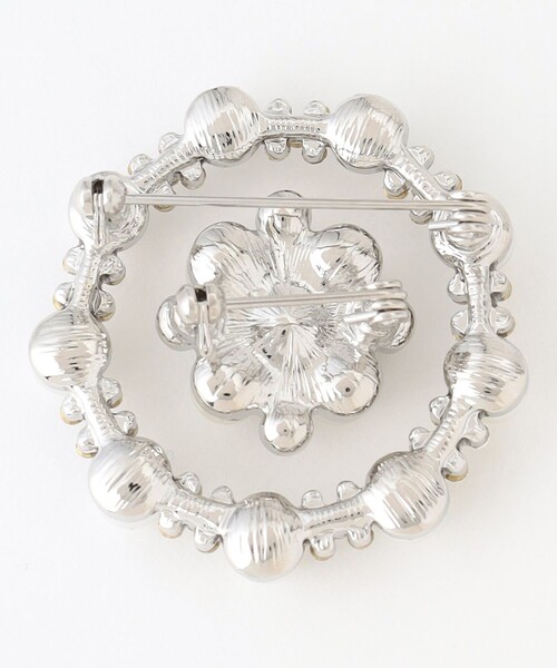 ANY(エニィ)の「【3WAY】セットパールブローチ(マフラー・レディース・ゴールド系/シルバー系・F)」の3枚目の写真