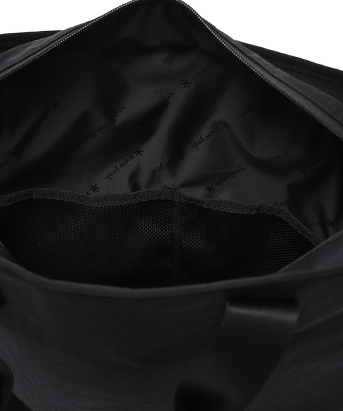 Snow Peak(スノーピーク)の「SnowPeak / Dual Tech Alpha Tote Bag デュアルテック アルファ トートバッグ 海外限定(ショルダーバッグ・メンズ・ブラック/ダークグレー/ライトグレー・ONE SIZE)」の8枚目の写真
