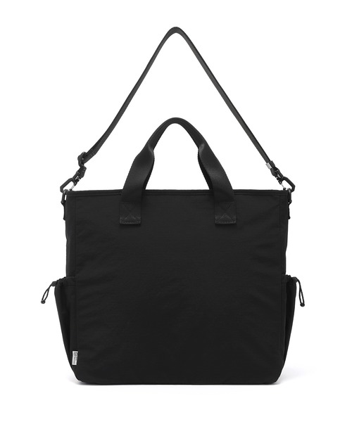 Snow Peak(スノーピーク)の「SnowPeak / Dual Tech Alpha Tote Bag デュアルテック アルファ トートバッグ 海外限定(ショルダーバッグ・メンズ・ブラック/ダークグレー/ライトグレー・ONE SIZE)」の5枚目の写真