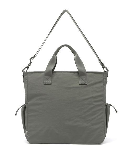 Snow Peak(スノーピーク)の「SnowPeak / Dual Tech Alpha Tote Bag デュアルテック アルファ トートバッグ 海外限定(ショルダーバッグ・メンズ・ブラック/ダークグレー/ライトグレー・ONE SIZE)」の14枚目の写真