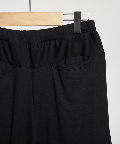 GOMME HOMME(ゴムオム)の「ポンチハーフパンツ(スウェットパンツ・メンズ・ブラック・MEDIUM)」の3枚目の写真