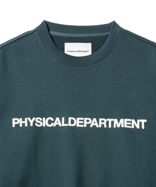 PHYSICAL DEPARTMENT(フィジカル デパートメント)の「P-Dept オリジナルロゴスウェットシャツ ダークグリーン(スウェット・レディース・その他・MEDIUM/LARGE/X-LARGE/SMALL)」の3枚目の写真