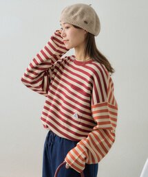 GEVACO | 【GEVACO】ショートボーダーニットプルオーバー(ニット/セーター)