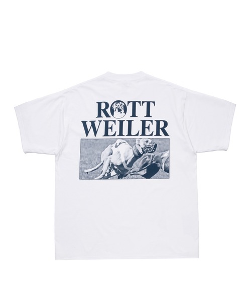 ROTTWEILER(ロットワイラー)の「DOGRACE TEE(Tシャツ/カットソー・メンズ・ホワイト・S/M/L/XL)」の4枚目の写真