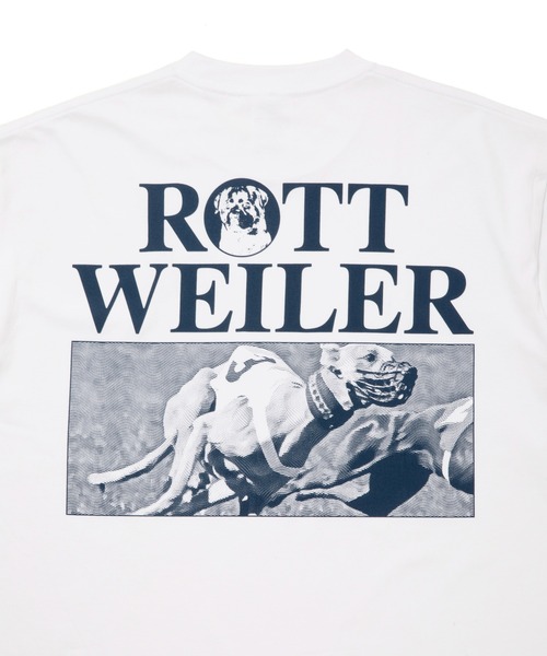 ROTTWEILER(ロットワイラー)の「DOGRACE TEE(Tシャツ/カットソー・メンズ・ホワイト・S/M/L/XL)」の7枚目の写真