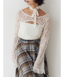 jouetie | カットアウトレーストップス(Tシャツ/カットソー)