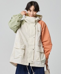 KRIFF MAYER Lady's Collection | 【撥水/防汚】クリーネス ゆったりマウンテンパーカー / ライトアウター（オーバーサイズ・ウエストドロスト）(マウンテンパーカー)