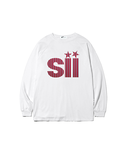 PAGESIISII（ページシシ）の「アイポイントプリントオーバーサイズロングスリーブ[20カラー]（Tシャツ/カットソー・レディース・ネイビー系2/ホワイト系3/ホワイト系5/ブラック系2/ブラック系4/ホワイト系その他2/ホワイト系1/ホワイト系2/ネイビー系3/ブラック系5/ブラック系6/ブラウン系1/ブラック系1/ネイビー系1/ホワイト系4/ホワイト系6/ブラック系3/ホワイト系7/ホワイト系8/ホワイト系9・MEDIUM/LARGE）」の10枚目の写真
