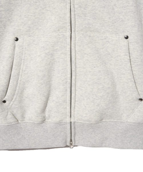 PHYPS MOTORCYCLE(フィップスモーターサイクル)の「Silky Boa Wing logo Hoodie Zip-up_Oatmeal(パーカー・レディース・その他・MEDIUM/LARGE/X-LARGE/SMALL)」の4枚目の写真