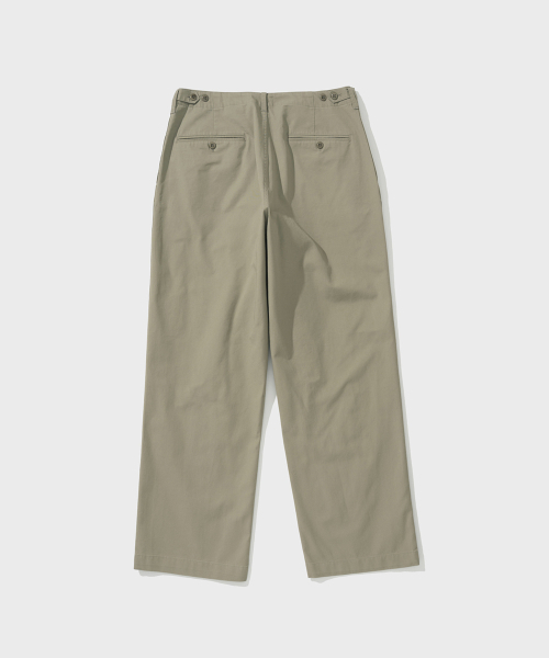 SHIRTER(シャーター)の「NOTTON TAPERED CHINO PANTS (BEIGE)(その他パンツ・メンズ・その他・SMALL/MEDIUM/LARGE)」の2枚目の写真