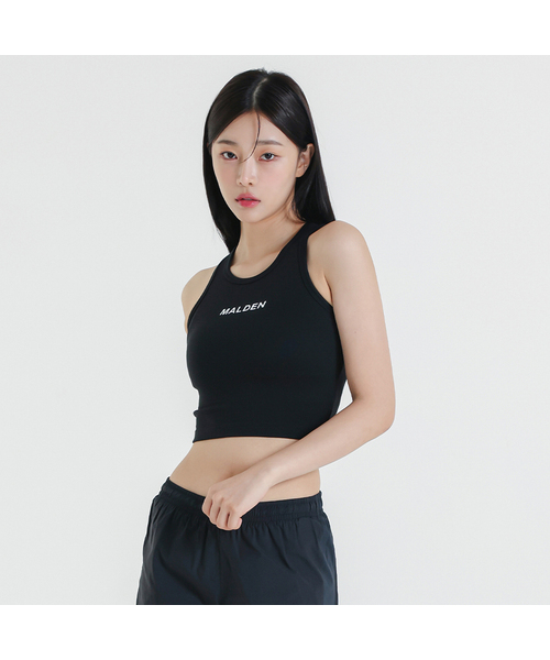 MALDEN（モールデン）の「ステディクロップスリーブレス（Tシャツ/カットソー・レディース・ネイビー/マスタード/オートミール/ホワイト/ブラック・LARGE/MEDIUM/SMALL）」の2枚目の写真