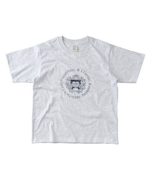 PAPERBOY(ペーパーボーイ)の「カウンティ 半袖Tシャツ - ホワイトメランジ(Tシャツ/カットソー・レディース・その他・LARGE/MEDIUM/SMALL/X-LARGE)」の1枚目の写真