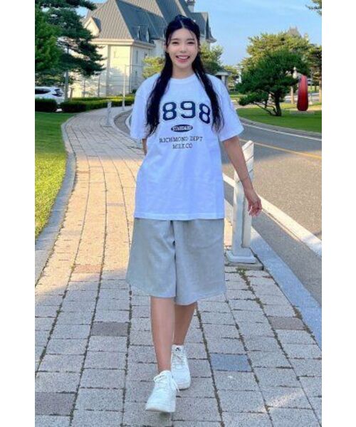 THE MILE（ザマイル）の「1898 RICHMOND CREW [WHITE]（Tシャツ/カットソー・メンズ・その他・LARGE/MEDIUM/SMALL/X-LARGE/X-SMALL）」の7枚目の写真