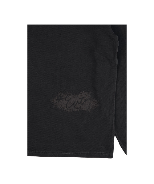 ERTR(イーアールティーアール)の「Pigment Dyed Star Logo LS T-Shirt Charcoal(Tシャツ/カットソー・レディース・その他・X-SMALL/SMALL/MEDIUM/LARGE)」の5枚目の写真