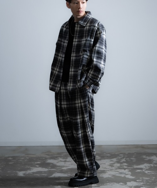 improves（インプローブス）の「ビッグシルエット チェックカバーオール（ブルゾン・メンズ・C/A・MEDIUM/SMALL/LARGE）」の18枚目の写真